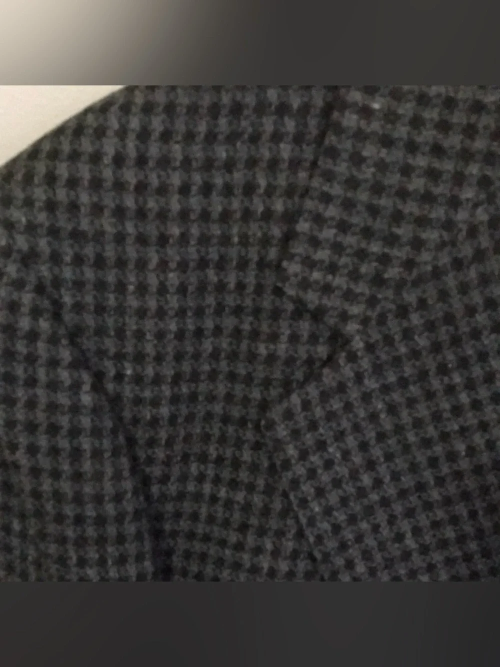 Men’s Vintage Wool Sports Coat Blazer, Pegues Place, Teel Black, 40R